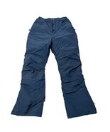 Lands&#39; End Blue Adjustable Squall Snow Pants Size 10 With Grow-A-Longs F... - $436.74 MXN