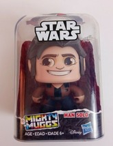 Disney Hasbro Star Wars Han Solo Mighty Muggs #10 Figurine 3 Different Faces NIB - £3.86 GBP