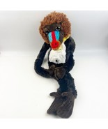 NWT Nature Planet Funkyland Mandrill Plush Stuffed Animal 21” Hook Loop ... - $34.12 CAD