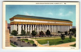 State Education Building Albany New York Postcard Series 152 Curt Teich Vintage - $9.68