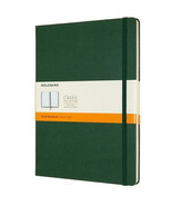 Moleskine Notebook, Extra Large, Ruled, Myrtle Green, Hard Cover (7.5 x ... - £25.28 GBP