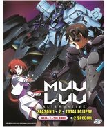 MUV LUV Alternative SEASON 1+2+Total Eclipse (1-50End+2Special) English ... - $52.25