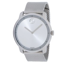 Movado 3600260 Men&#39;s Bold Silver Quartz Watch - £217.10 GBP