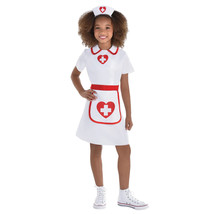 Nurse Girls Medium 8 - 10 Child Costume - £19.69 GBP