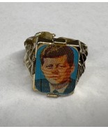 1960&#39;s John F Kennedy JFK American Flag 35th President Plastic Toy Flick... - €30,03 EUR