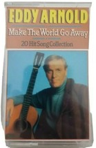 Eddy Arnold Make the World Go Away 20 Hit Songs Cassette Tape 1993 RCA  - £5.44 GBP