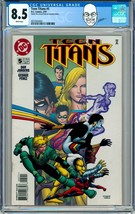 George Perez Pedigree Collection CGC 8.5 Teen Titans #5 ~ Nightwing Supergirl - £77.67 GBP