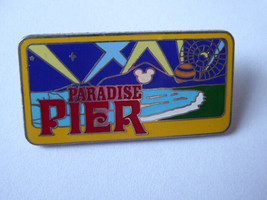 Disney Trading Pins 4741 DCA Paradise Pier small rectangle - $14.01