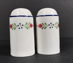 Provincial salt pepper shakers flowers Johnson Brothers   - £22.89 GBP