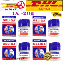 4x Geliga Muscular Balm 20g Relieve Muscle Neck Joints Pain + FREE DHL  SHIPPING - $83.20