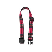 Ancol Nylon Adjustable Collar, 20-30 cm, Tartan Red  - £7.91 GBP