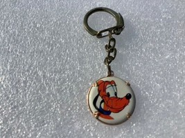 Vintage Souvenir Keyring Pluto The Dog Keychain Disney Ancien Porte-Clés Chien - £6.43 GBP