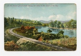 The French Broad Winds Among the Hills Land of the Sky North Carolina Postcard - £14.24 GBP