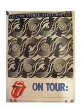 The Rolling Stones Poster Steel Wheels - $127.02 CAD