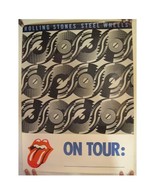 The Rolling Stones Poster Steel Wheels - $127.02 CAD