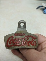 Vintage Coca-Cola Wall Mounted Bottle Opener Starr X 2 Brown Co USA pat ... - £35.60 GBP