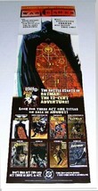 2004 Batman War Games DC Detective Comics promo poster banner:Nightwing,... - £16.82 GBP