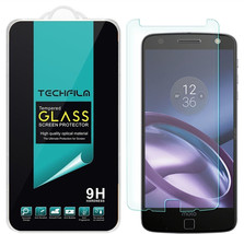 TechFilm Tempered Glass Screen Protector Saver for Motorola Moto Z Droid - £10.18 GBP