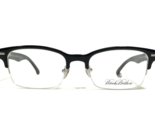 Brooks Brothers Eyeglasses Frames BB2014 6000 Black Rectangular 50-18-145 - $74.58