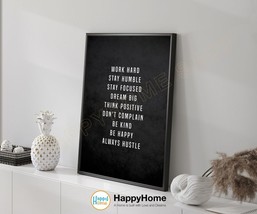 Motivational Wall Art Inspirational Print Entrepreneur Office Wall Decor -PA14 - $24.65+