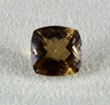 Natural Yellow Tourmaline Cushion Fine Cut 5.30 Cts Gemstone For Ring Pendant - £370.57 GBP