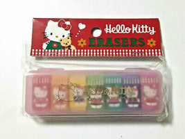 Hello Kitty Eraser with case SANRIO 1994' Retro Cute Old Goods Unopened - $22.10