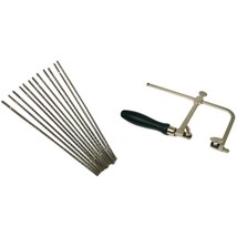 Jeweler&#39;S Saw Frame Adjustable With 144 Blades Professional Jewelry Making Kit - £19.35 GBP
