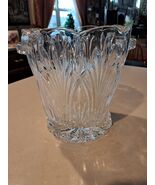 Bohemia Czech Republic Crystal Ice Bucket, 24% Lead Crystal Glass, Clear... - $905.83 MXN