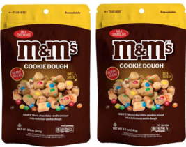 M &amp; M&#39;s Ready-To-Eat Cookie Dough Bites, 2-Pack 8.5 oz. Re-sealable Bag - £23.15 GBP+