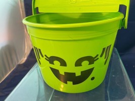 2022 McDonalds Halloween Happy Meal Green McGoblin Plastic Bucket Witch - £9.02 GBP