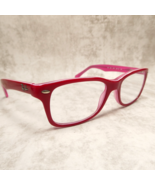 Ray-Ban Jr Polished Red On Pink  Eyeglasses FRAME - RB1531 3761 48-16-130 - $910.70 MXN