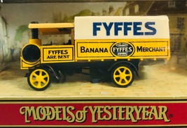 MATCHBOX Models of Yesteryear - Y8-C - 1917 Yorkshire Steam Wagon - FYFFES - £10.24 GBP
