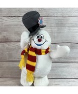 Frosty the Snowman Dancing Plush 15” Spins &amp; Sings Hallmark Preowned - $24.74
