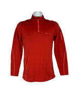 Craft Men&#39;s L1 Ventilation 1/4 Zip Red Pullover Sweatshirt Size Medium - £36.76 GBP