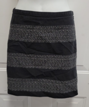 Ann Taylor LOFT Petites A Line Skirt, Black, size 0P - £4.64 GBP
