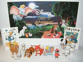 Disney Animal Friends Party Favor Set including Dumbo, Fox and Hound, an... - £12.51 GBP