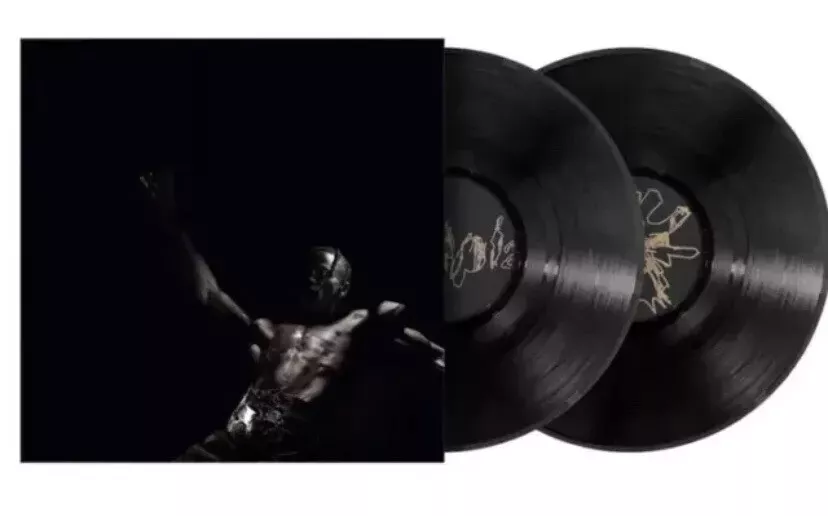 Travis Scott Utopia 2 Disk Vinyl Record LP Cover 1 2023 In Hand Brand Ne... - $316.01 MXN
