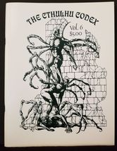 The Cthulhu Codex Vol.6 H.P.Lovecraft-related - Fungoid Press,1995. Fine. - £19.65 GBP