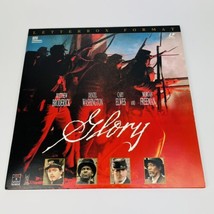 Glory Laserdisc 1989 Columbia Pictures Movie Letterbox Edition 2 Disc Se... - $12.59