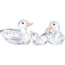Authentic Swarovski Ducks Family (Set of 3) Crystal Figurines - £73.98 GBP