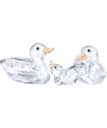 Authentic Swarovski Ducks Family (Set of 3) Crystal Figurines - £73.45 GBP