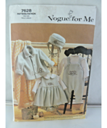 Vogue  7628 Infant Jacket Jumper Jumpsuit Top Panties Hat for Fleece &amp; V... - $11.47 CAD