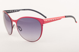 Orgreen BIANCA 177 Matte Red / Matte Black / Gray Gradient Sunglasses 57mm - $195.02