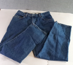 Gap Kids Boys Blue Jeans Size 16 Husky Loose Fit Medium Wash Waist 28&quot; Inseam 28 - £8.13 GBP