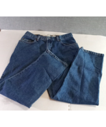 Gap Kids Boys Blue Jeans Size 16 Husky Loose Fit Medium Wash Waist 28&quot; I... - £8.16 GBP
