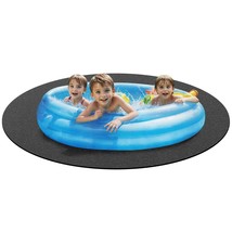 VEVOR 80 Inch Diameter Round Hot Tub Mat, Extra Large Inflatable Hot Tub Pad, Wa - £68.72 GBP