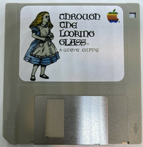 Vintage Apple Macintosh Game Alice Through The Looking Glass 400k Floppy... - £22.82 GBP