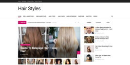 Automated Wordpress Hair Styles Website - Turnkey Profitable Site - £11.19 GBP