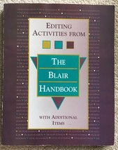 Editing Activities From The Blair Handbook with Additional Items -Prenti... - $6.99