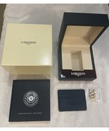 LONGINES WATCH Empty Box 5.25x5.25x3.25 Leather Credit Card Holder And M... - $89.21 CAD